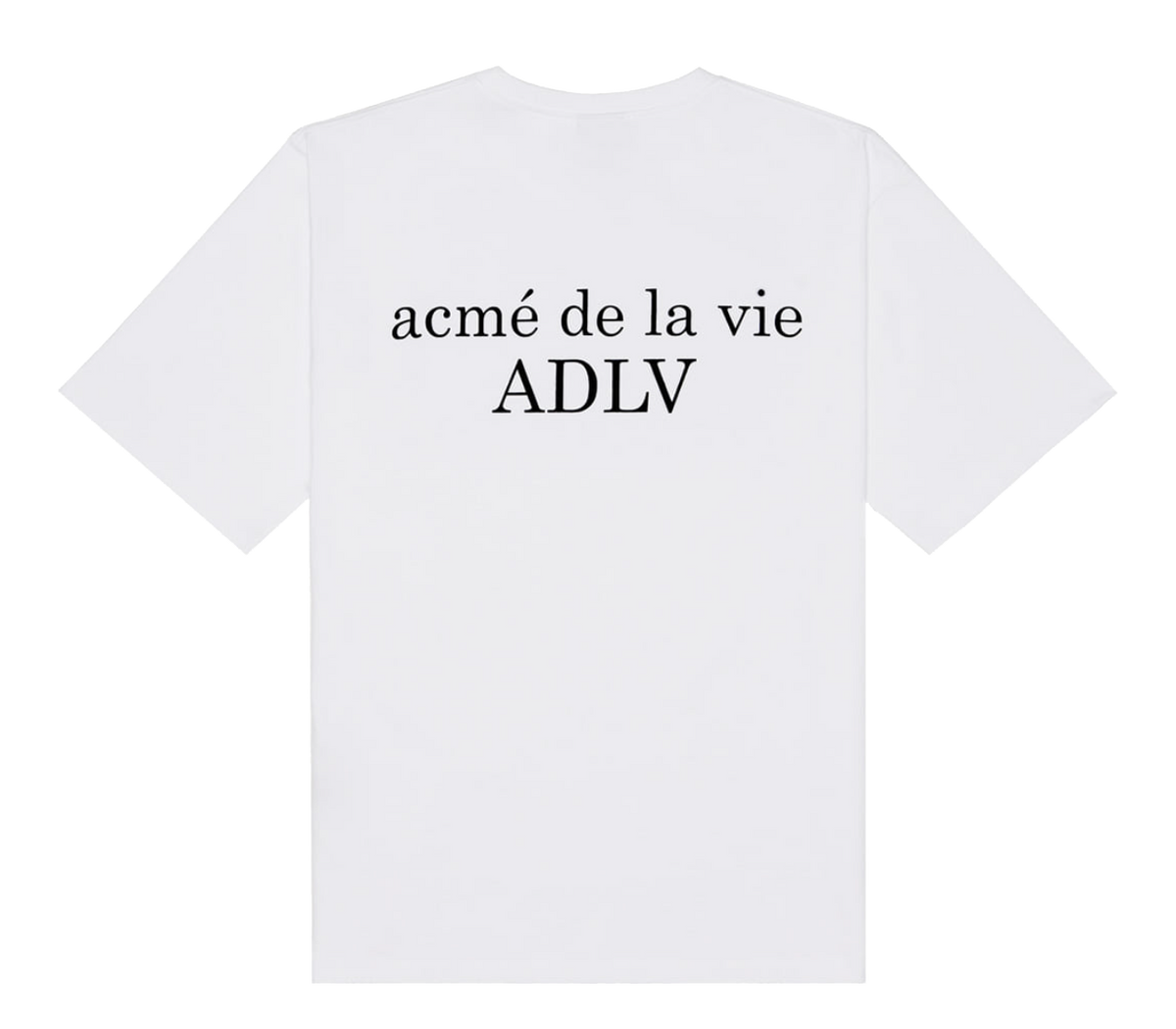 acmé de la vie] ADLV BASIC SHORT SLEEVE T-SHIRT 2 BLACK - 아크메드라비