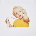 ADLV BABY FACE TELEPHONE BABY (WHITE)